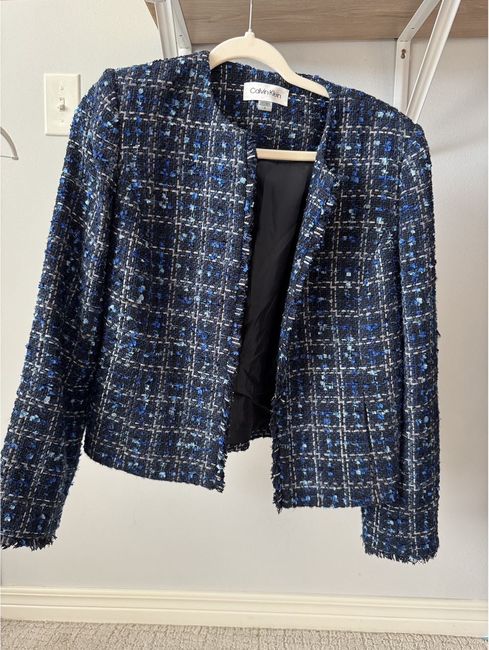 Calvin Klein tweed Blazer